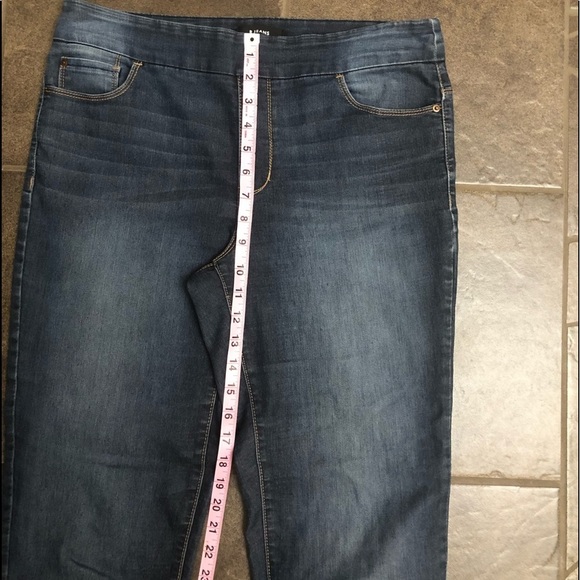 REITMANS R Jeans Ladies Size 11 Tall Denim Pull On - Picture 5 of 8